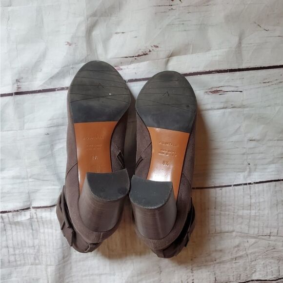 Aqualtina Buckle Ankle Boots Size 8.5 - Picture 6 of 6